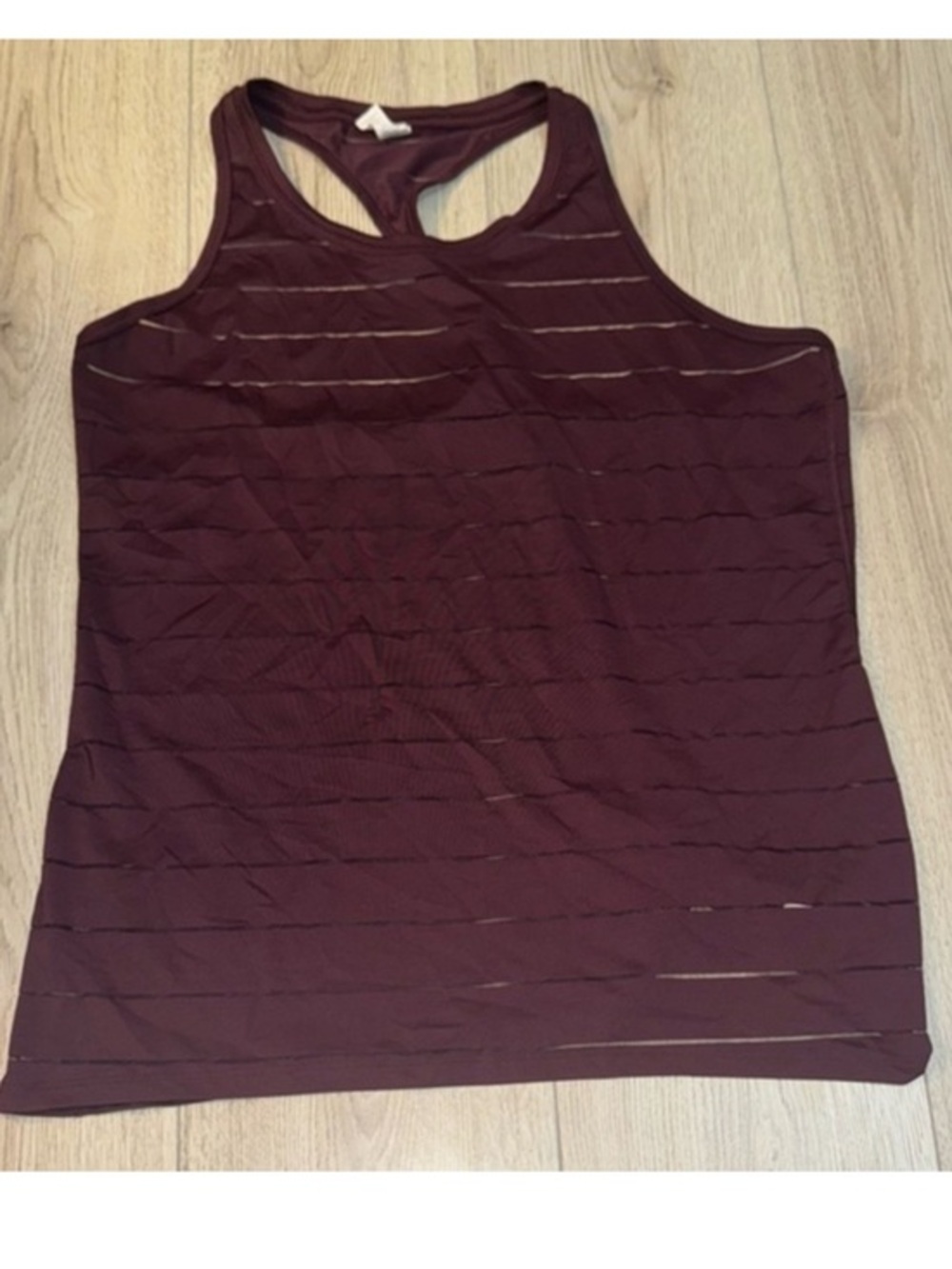 Athleta maroon purple tank top sleeveless shirt